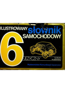 Ilustrowany słownik samochodowy 6 języczny