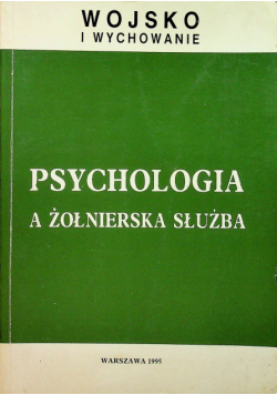 Psychologia a żołnierska służba