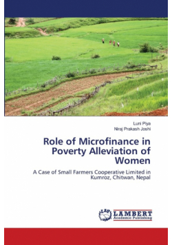 Role of Microfinance in Poverty Alleviation of Women