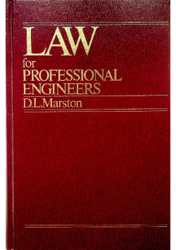 Law for professional engineers