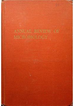Annual review of microbiology