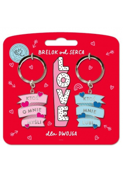 Zestaw breloków Love