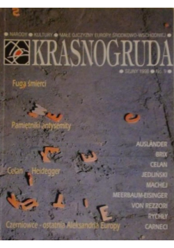 Krasnogruda nr 9 1998