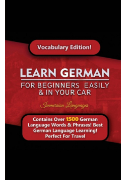 Learn German For Beginners Easily & In Your Car!  Vocabulary Edition