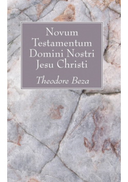 Novum Testamentum Domini Nostri Jesu Chrisi