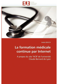 La formation médicale continue par internet