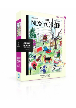 Puzzle 1000 Psie zabawy w parku, New Yorker