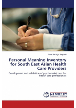 Personal Meaning Inventory for South East Asian Health Care Providers