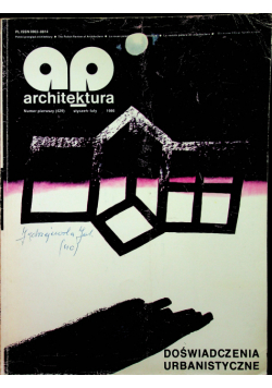 Architektura 1 ( 429 ) Doświadczenia urbanistyczne