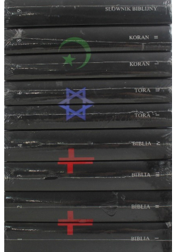 Święte księgi Biblia / Tora / Koran 9 tomów Nowe