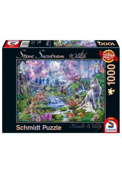 Puzzle PQ 1000 Zwierzęta w blasku księżyca G3