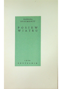 Posiew wiatru