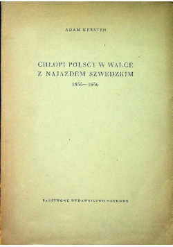 Chłopi polscy w walce z najazdem szwedzkim
