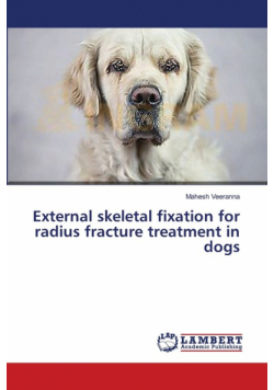 External skeletal fixation for radius fracture treatment in dogs