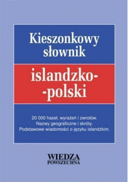 Kieszonkowy słownik islandzko - polski