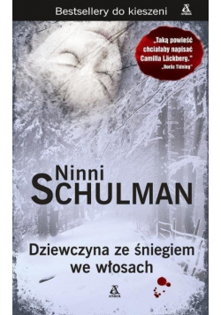 Dziewczyna ze śniegiem we włosach