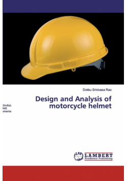 Design and Analysis of motorcycle helmet