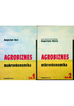 Agrobiznes mikroekonomika Tom I i II