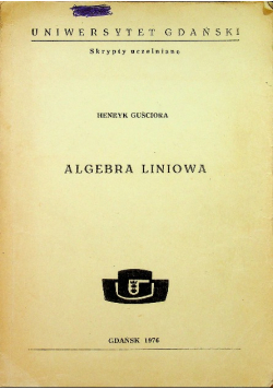 Algebra liniowa