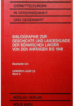 Bibliographie zur geschichte und landeskunde