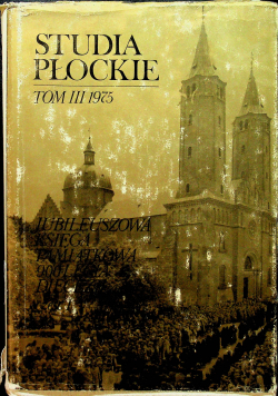 Studia płockie Tom III 1975