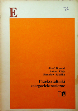 Przekształtniki energoelektroniczne