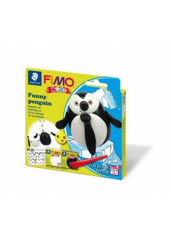Zestaw Fimo Kids Form&Play 2 x 42g Pingwin