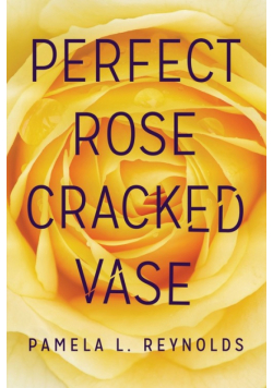 Perfect Rose  Cracked Vase