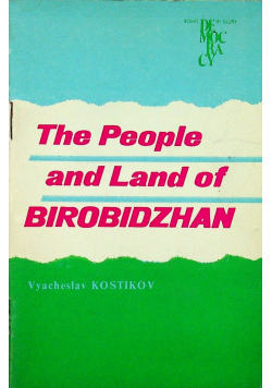 The people and Land of birobidzhan