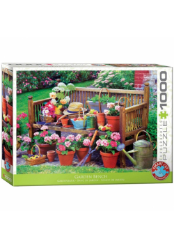 Puzzle 1000 Ławka ogrodnika