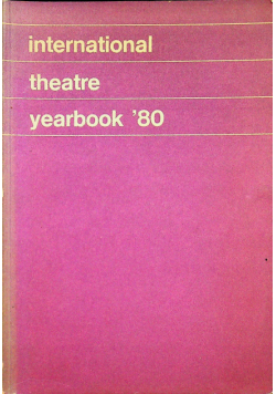 International theatre yearbook 80