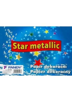 Papier dekoracyjny Star metallic A4