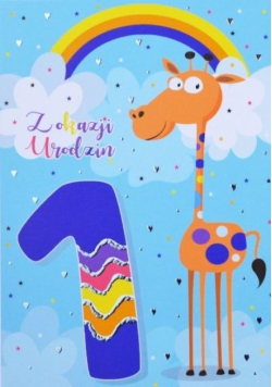 Kartka okolicznościowa Urodziny Roczek TS03