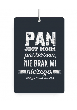 Zawieszka zapachowa - Pan jest moim pasterzem