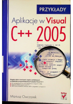 Aplikacje w Visual C + + 2005