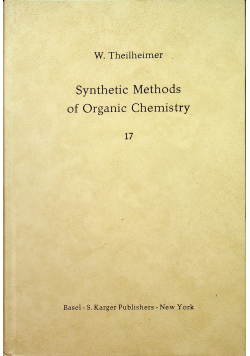 Synthetic Methods of Organic Chemistry vol 17