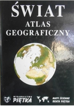 Świat Atlas geograficzny NOWY