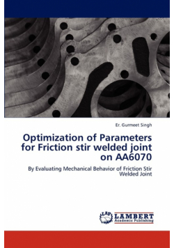 Optimization of Parameters for Friction Stir Welded Joint on Aa6070