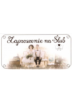 Zaproszenie Ślub Z109