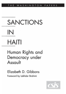 Sanctions In Haiti