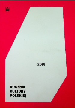 2016 rocznik kultury śląskiej