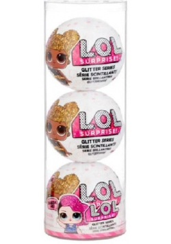 LOL Surprise Glitter 3-pack Doll Style 3