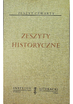 Zeszyty historyczne zeszyt czwarty