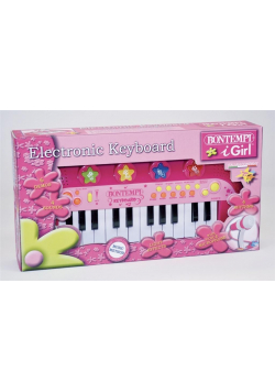 Girl Keyboard elektroniczny 24 klawisze + mikrofon