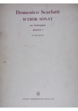 Scarlatti Demenico wybór sonat na fortepian, zeszyt II