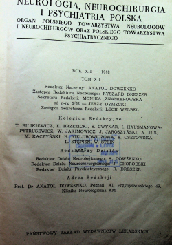 Neurologia neurochirurgia i psychiatria polska