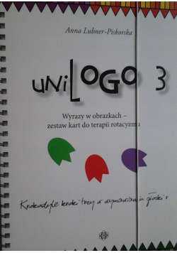 UniLogo 3 Wyrazy w obrazkach zestaw kart do terapii rotacyzmu