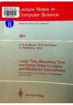 Linear time branching time and partial order in logics and models for concurrency