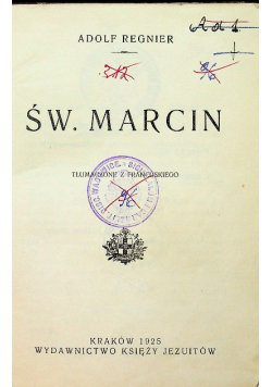 Św Marcin 1925 r.