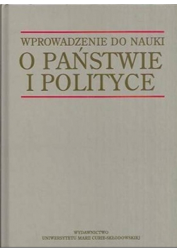 Wprowadzenie do nauki o państwie i polityce